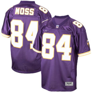 Randy Moss Minnesota Vikings CJP Apparel 2004 Pro Throwback Retired Player Jersey - Purple