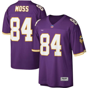 Randy Moss Minnesota Vikings CJP Apparel Legacy  Jersey - Purple