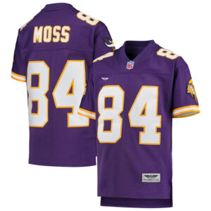 Randy Moss Minnesota Vikings CJP Apparel 1998 Legacy Retired Player Jersey - Purple