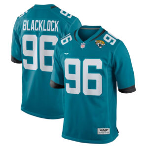 Ross Blacklock Jacksonville Jaguars CJP Apparel Team Game Jersey - Teal