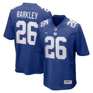 Saquon Barkley New York Giants CJP Apparel Game Jersey - Royal