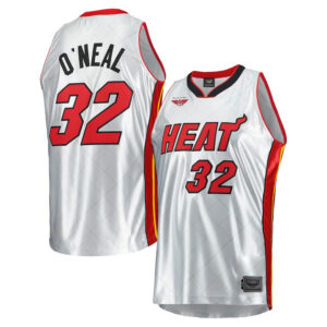 Shaquille O'Neal Miami Heat CJP 2005/06 Hardwood Classics 75th Anniversary Swingman Jersey - Platinum