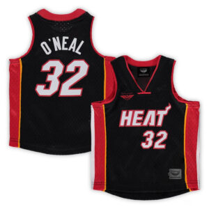 Shaquille O'Neal Miami Heat CJP Infant 2005/06 Hardwood Classics Retired Player Jersey - Black