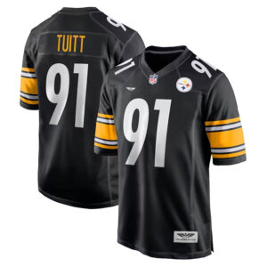 Stephon Tuitt Pittsburgh Steelers CJP Apparel Game Team Jersey - Black