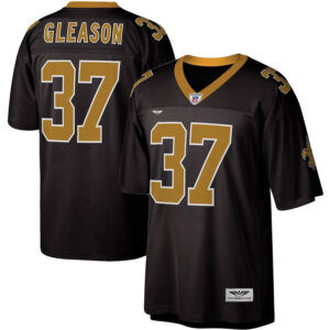 Steve Gleason New Orleans Saints CJP Apparel Legacy  Jersey - Black