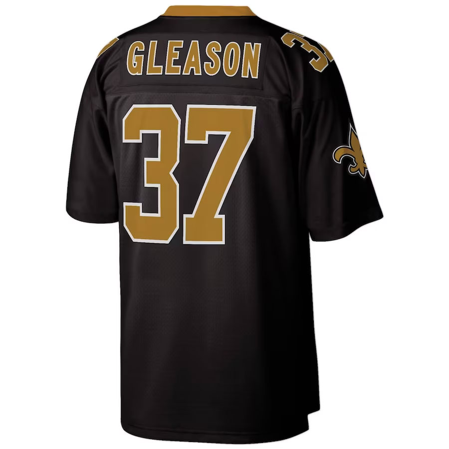 Steve-Gleason-New-Orleans-Saints-Mitchell-&-Ness-Legacy-New-Jersey---Black.Bck-Viwe