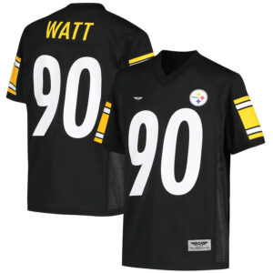T.J. Watt Pittsburgh Steelers CJP Apparel  Player Jersey - Black