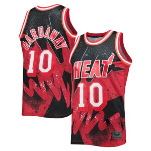 Tim Hardaway Miami Heat CJP Hardwood Classics 1996/97 Hyper Hoops Swingman Jersey - Scarlet