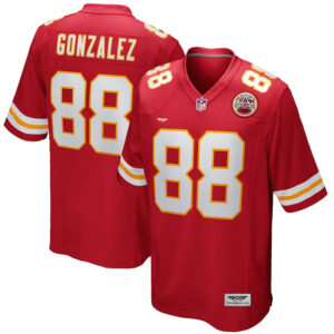 Tony Gonzalez Kansas City Chiefs CJP Apparel Game Retired Player Jersey - Red