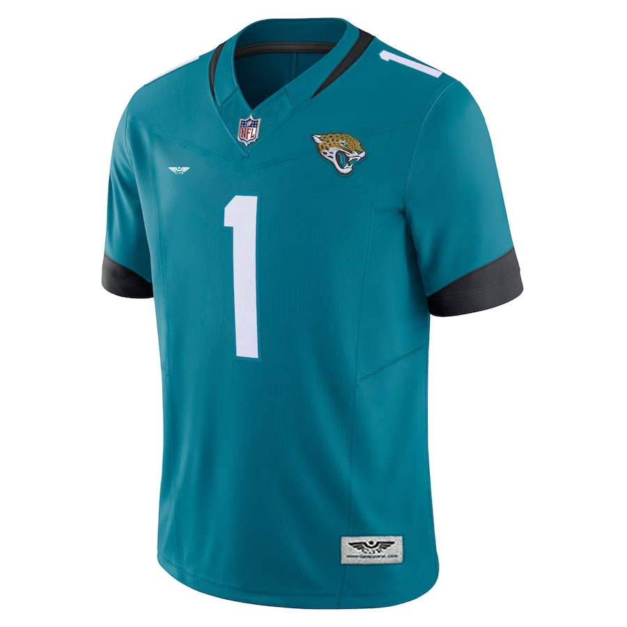 Travis-Etienne-Jacksonville-Jaguars-CJP-Apparel-Vapor-F.U.S.E.Furent-Viwe