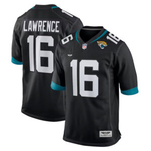 Trevor Lawrence Jacksonville Jaguars CJP Apparel Game Jersey - Black