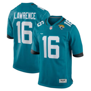 Trevor Lawrence Jacksonville Jaguars CJP Apparel Home Game Jersey - Teal