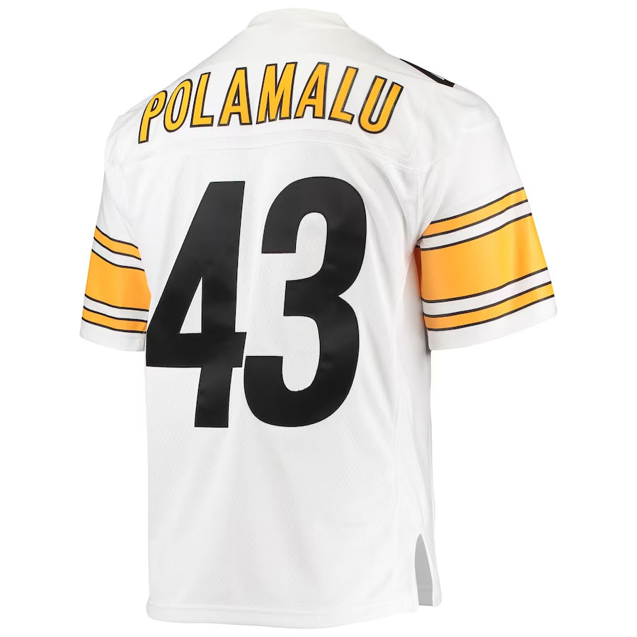 Troy-Polamalu-Pittsburgh-Steelers-Mitchell-&-Ness-Legacy-New-Jersey---White.Back-Viwe