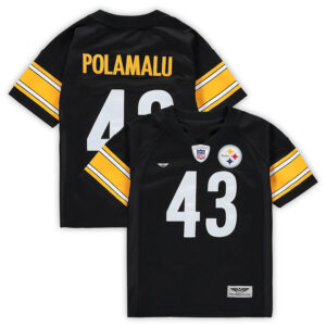 Troy Polamalu Pittsburgh Steelers CJP Apparel 2005 Retired Legacy Jersey - Black