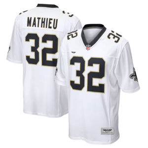 Tyrann Mathieu New Orleans Saints CJP Apparel Game Jersey - White