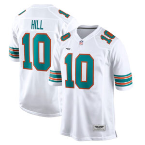 Tyreek Hill Miami Dolphins  CJP Apparel Alternate Game Jersey - White