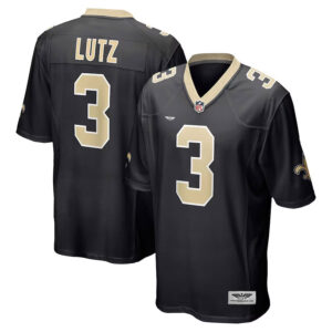 Wil Lutz New Orleans Saints CJP Apparel Game Jersey - Black