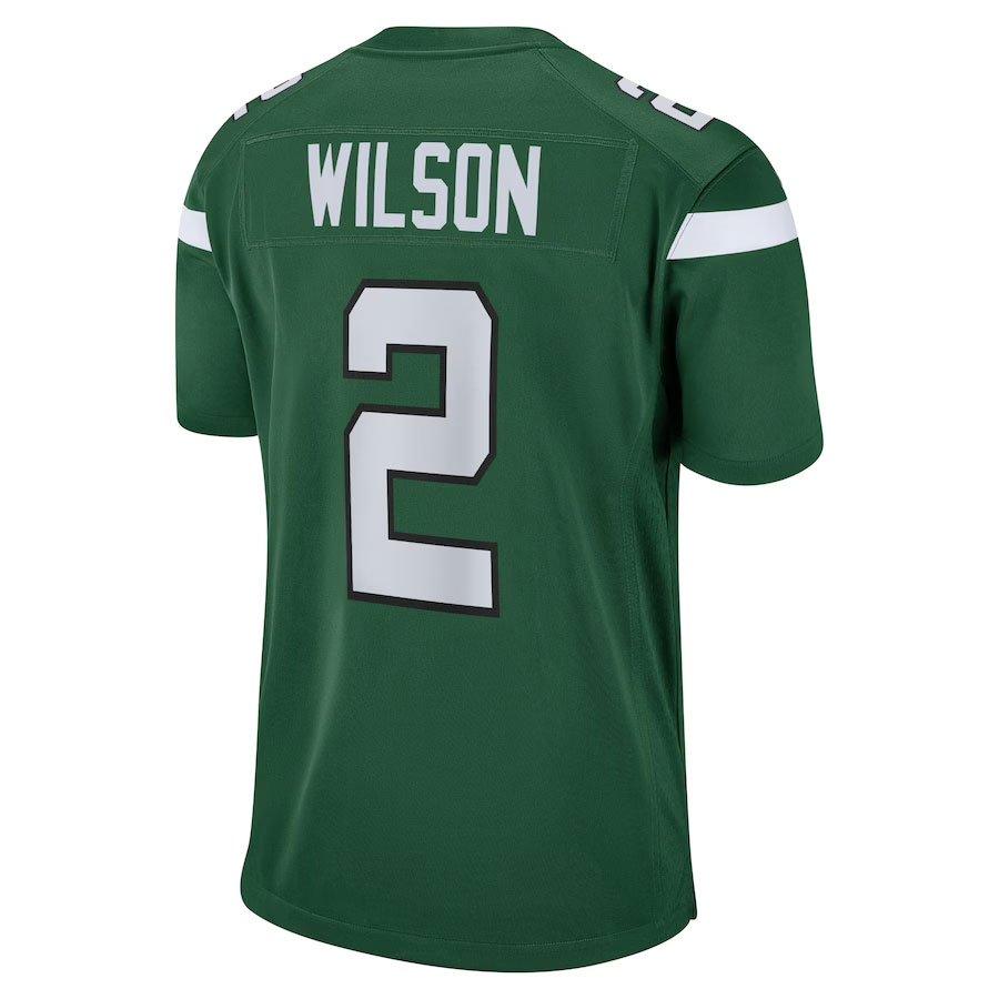 Zach-Wilson-New-York-Jets-CJP-Apparel-Game-Jersey---Gotham-Green.Back-Viwe