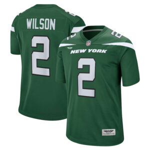 Zach Wilson New York Jets CJP Apparel Game Jersey - Green