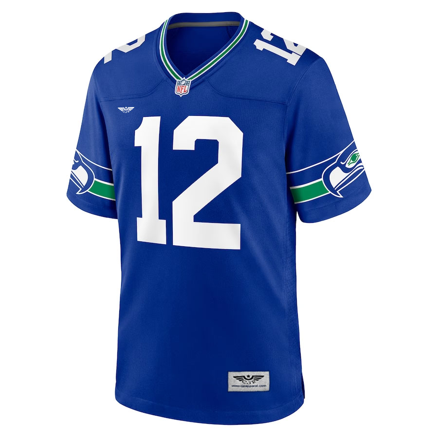 12s-Seattle-Seahawks-CJP-Apparel-Throwback-Player-Game-Jersey---Royal.Furent-Viwe