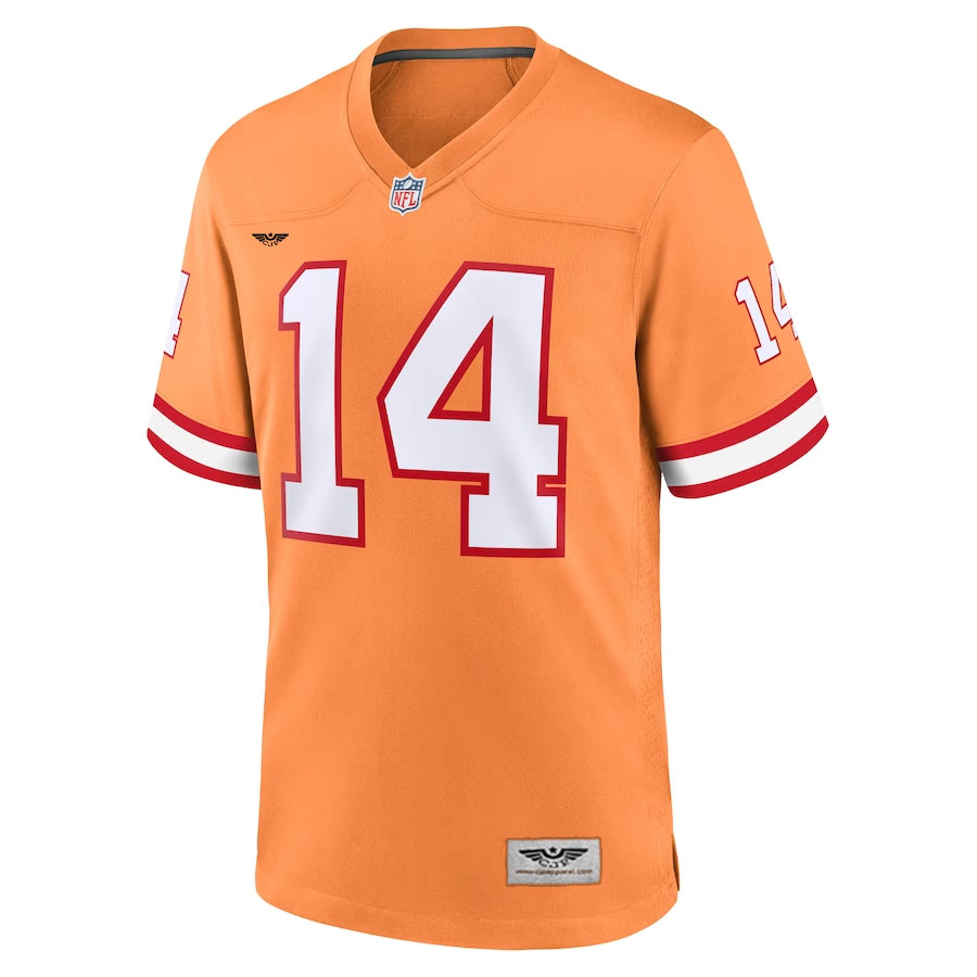 Chris-Godwin-Tampa-Bay-Buccaneers-CJP-Apparel-Throwback-Game-Jersey---Orange.Furent-Viwe