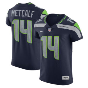 DK Metcalf Seattle Seahawks CJP Apparel Vapor Elite Player Jersey - College Navy