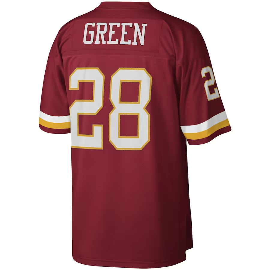 Darrell-Green-Washington-Football-Team-Mitchell-&-Ness-Legacy-New-Jersey---Burgundy.Bck-Viwe