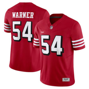 Fred Warner San Francisco 49ers CJP Apparel Vapor F.U.S.E. Limited Jersey - Scarlet