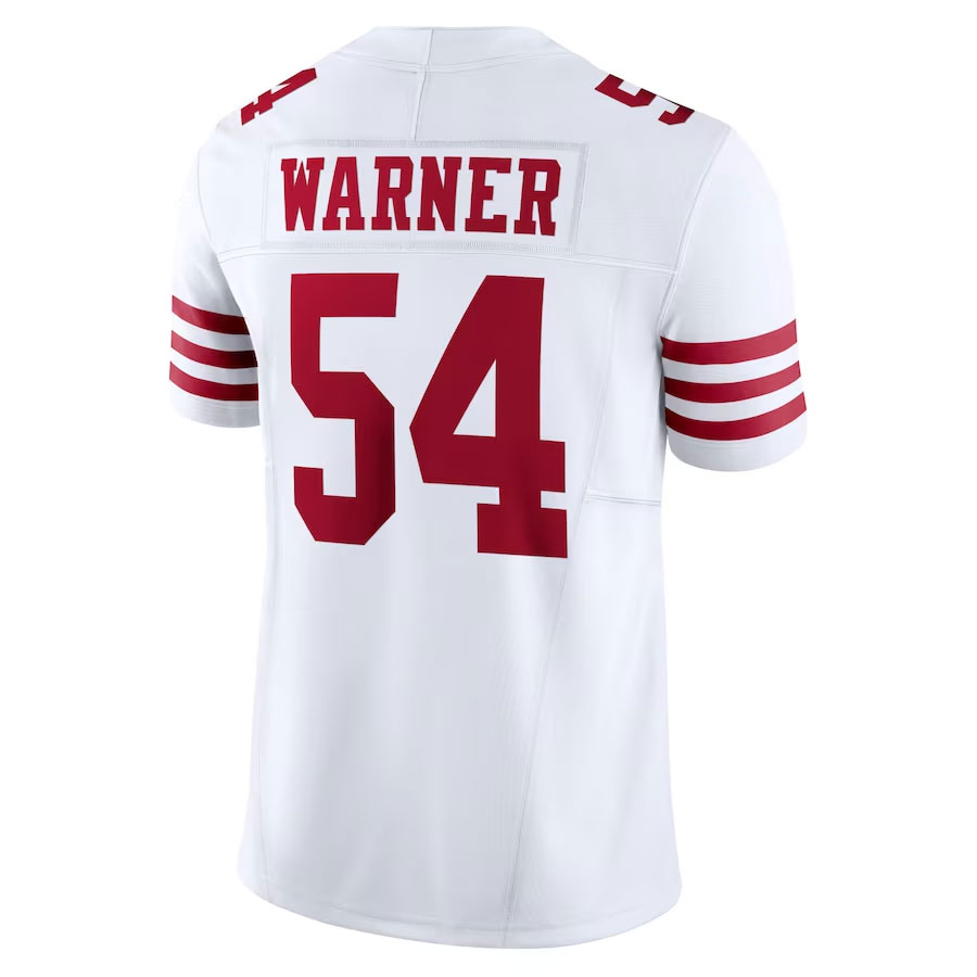 Fred-Warner-San-Francisco-49ers-CJP-Apparel-Vapor-F.U.S.E.Back-Viwe