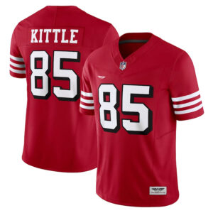 George Kittle San Francisco 49ers CJP Apparel Vapor F.U.S.E. Limited Jersey - Scarlet