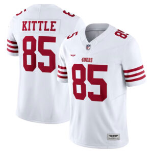 George Kittle San Francisco 49ers CJP Apparel Vapor F.U.S.E. Limited Jersey - White