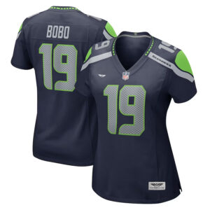 Jake Bobo Seattle Seahawks CJP Apparel Women's Game Jersey - College Navy