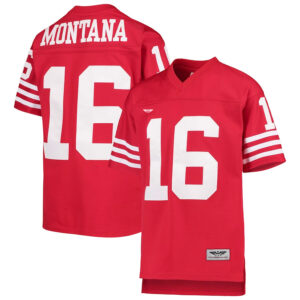 Joe Montana San Francisco 49ers CJP Apparel 1990 Legacy Retired Player Jersey - Scarlet
