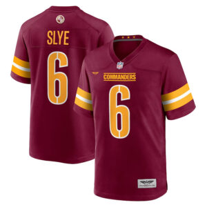 Joey Slye Washington Commanders CJP Apparel Game Player Jersey - Burgundy