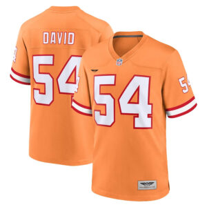 Lavonte David Tampa Bay Buccaneers CJP Apparel Throwback Game Jersey - Orange