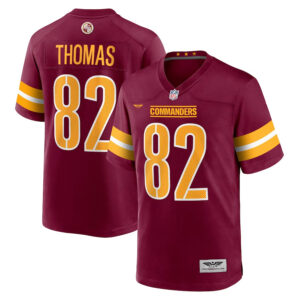 Logan Thomas Washington Commanders CJP Apparel Game Jersey - Burgundy