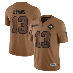 Mike Evans Tampa Bay Buccaneers CJP Apparel 2023 Salute To Service Limited Jersey - Brown