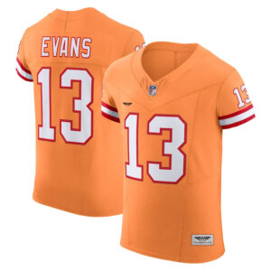Mike Evans Tampa Bay Buccaneers CJP Apparel Alternate Vapor F.U.S.E. Elite Jersey - Orange