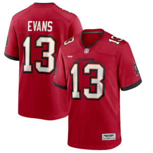 Mike Evans Tampa Bay Buccaneers CJP Apparel Game Jersey - Red