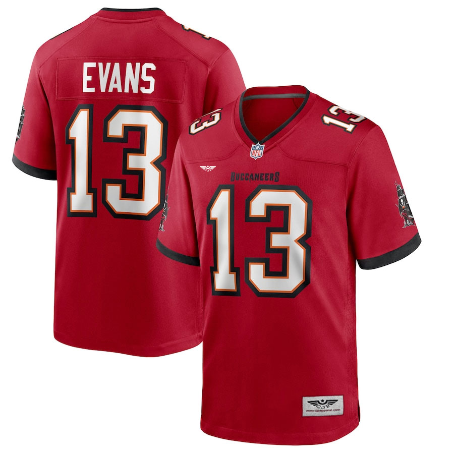 Mike-Evans-Tampa-Bay-Buccaneers-CJP-Apparel-Game-Jersey---Red