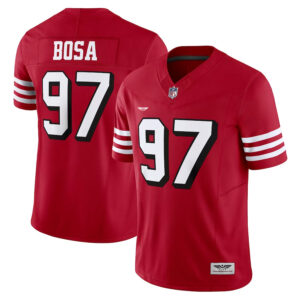 Nick Bosa San Francisco 49ers CJP Apparel Vapor F.U.S.E. Limited Jersey - Scarlet
