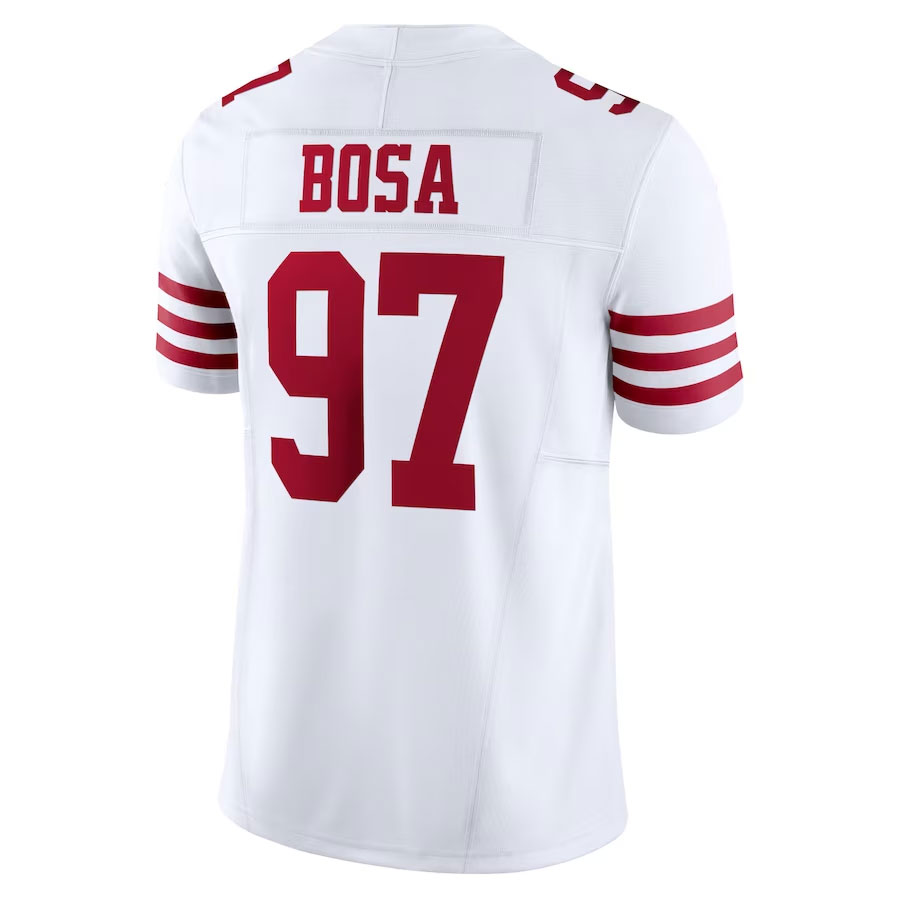 Nick-Bosa-San-Francisco-49ers-CJP-Apparel-Vapor-F.U.S.E.Bck-Viwe