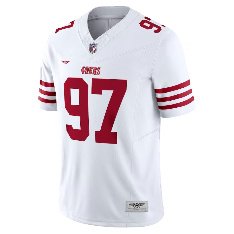 Nick-Bosa-San-Francisco-49ers-CJP-Apparel-Vapor-F.U.S.E.Furent-Viwe