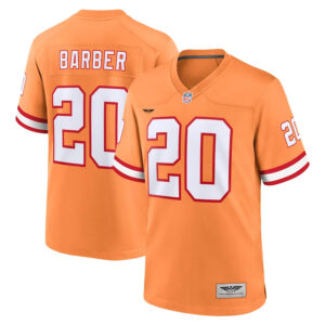 Ronde Barber Tampa Bay Buccaneers CJP Apparel Throwback Game Jersey - Orange