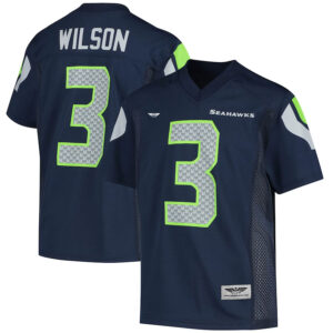 Russell Wilson Seattle Seahawks CJP Apparel  Player Jersey - College Navy