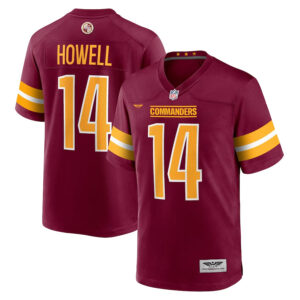 Sam Howell Washington Commanders CJP Apparel Player Game Jersey - Burgundy