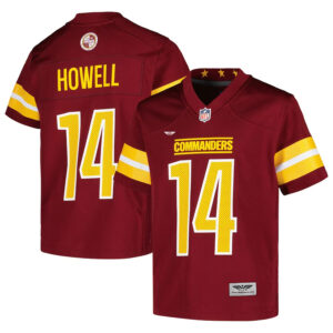 Sam Howell Washington Commanders CJP Apparel Game Jersey - Burgundy