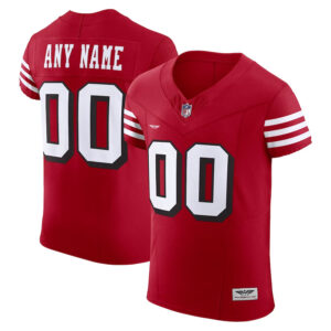San Francisco 49ers CJP Apparel Alternate Vapor F.U.S.E. Elite Custom Jersey - Scarlet