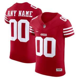 San Francisco 49ers CJP Apparel Vapor F.U.S.E. Elite Custom Jersey - Scarlet