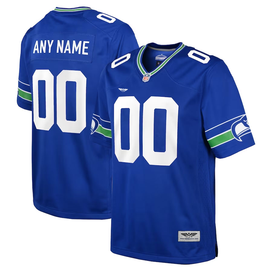 Seattle-Seahawks-CJP-Apparel-Youth-Throwback-Custom-Jersey---Royal